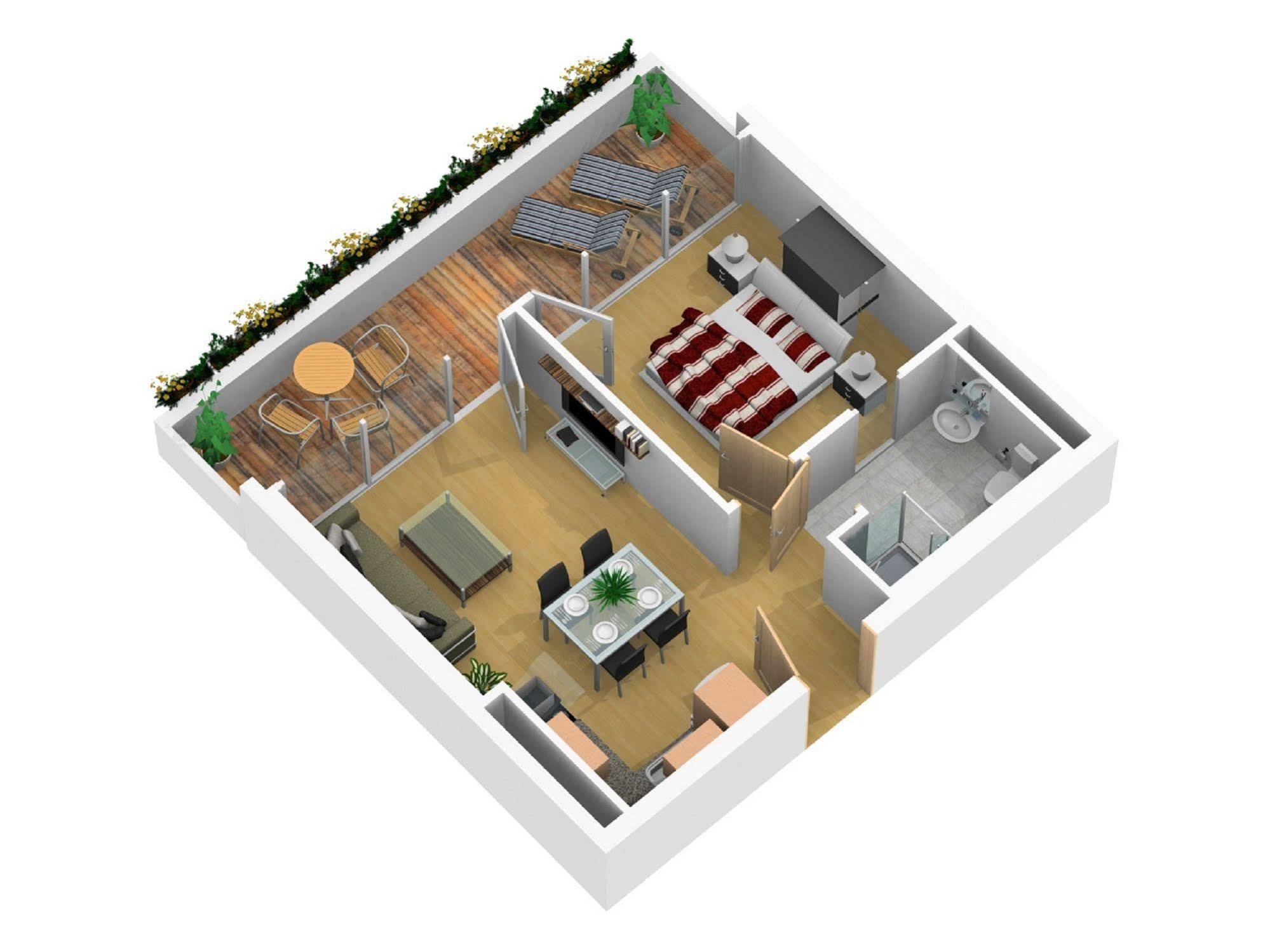 Private Living Apartments Kufstein Bagian luar foto
