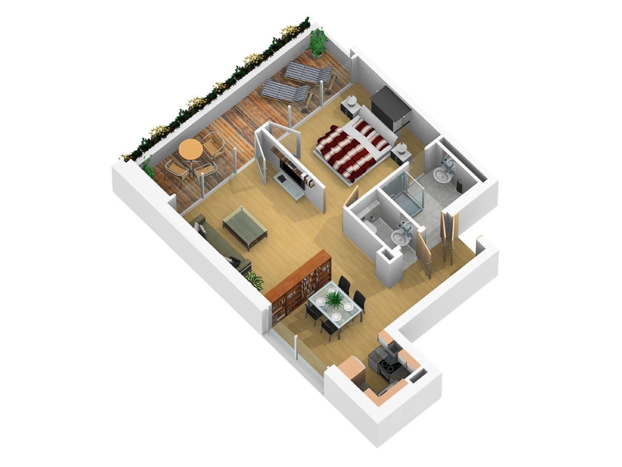 Private Living Apartments Kufstein Bagian luar foto